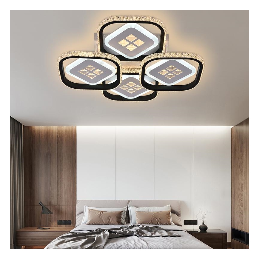 LED Dimbare plafondlamp LED/130W/230V 3000-6500K + afstandsbediening