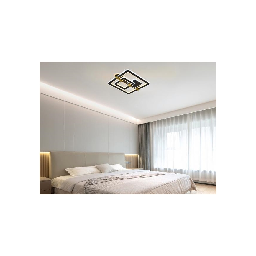 LED dimbare plafondlamp LED/140W/230V 3000-6500K + afstandsbediening
