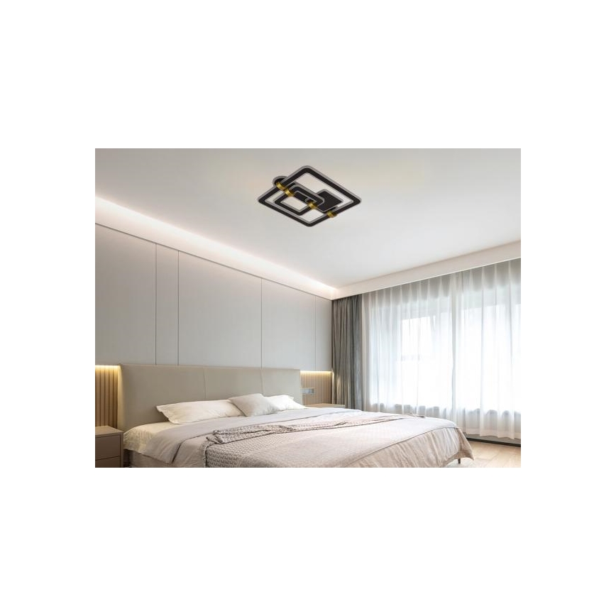 LED dimbare plafondlamp LED/140W/230V 3000-6500K + afstandsbediening