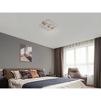 LED-dimbare plafondlamp LED/140W/230V 3000-6500K + afstandsbediening