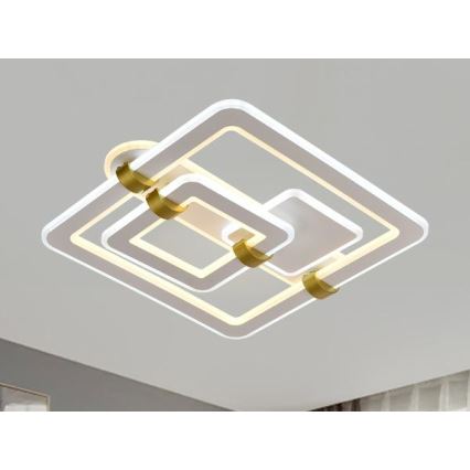 LED-dimbare plafondlamp LED/140W/230V 3000-6500K + afstandsbediening