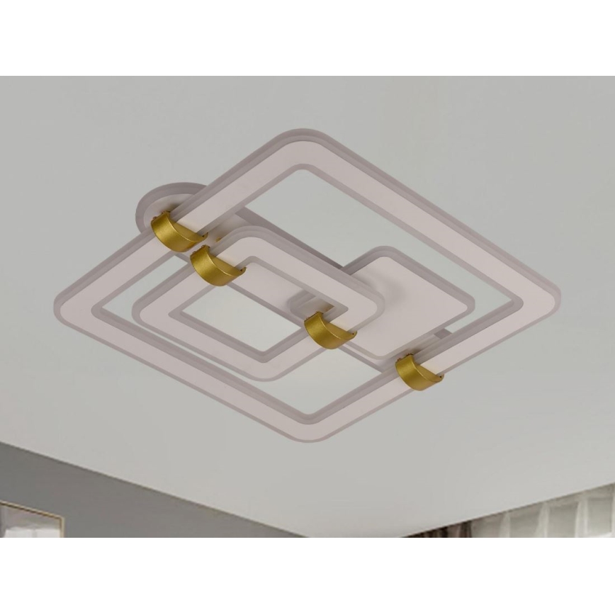 LED-dimbare plafondlamp LED/140W/230V 3000-6500K + afstandsbediening