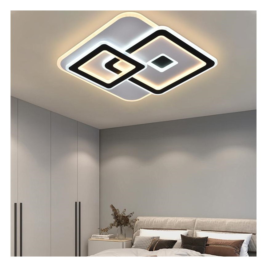 LED Dimbaar plafondlamp LED/145W/230V 3000-6500K + afstandsbediening