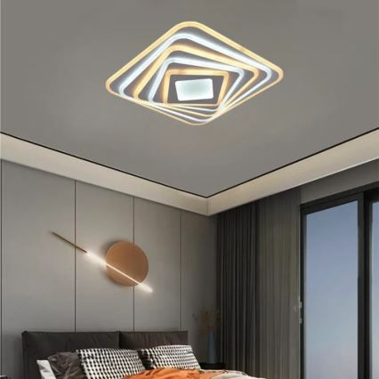 LED Dimbaar Plafondlamp LED/150W/230V 3000-6500K + afstandsbediening