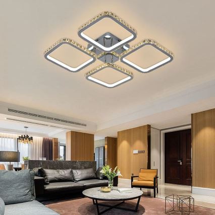 LED Dimbare Opbouwlamp LED/160W/230V 3000-6500K + afstandsbediening