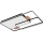LED dimbare plafondlamp LED/280W/230V 3000-6500K + afstandsbediening