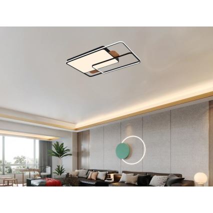 LED dimbare plafondlamp LED/280W/230V 3000-6500K + afstandsbediening