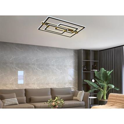 LED-dimbare plafondlamp LED/280W/230V 3000-6500K + afstandsbediening
