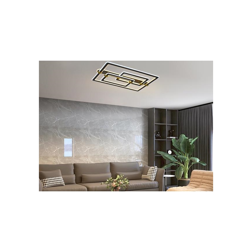 LED-dimbare plafondlamp LED/280W/230V 3000-6500K + afstandsbediening