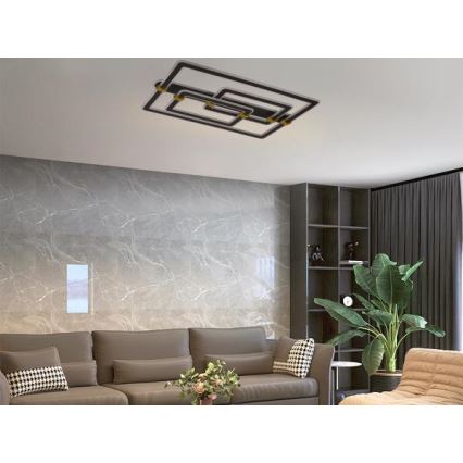 LED-dimbare plafondlamp LED/280W/230V 3000-6500K + afstandsbediening