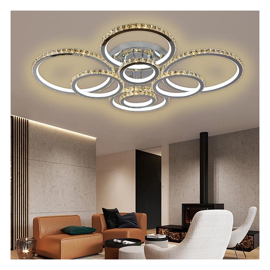 LED Dimbare plafondlamp LED/315W/230V 3000-6500K + afstandsbediening
