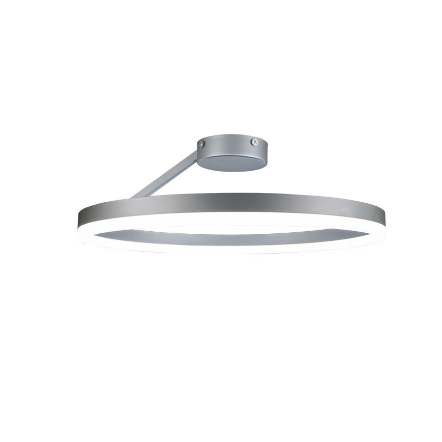 LED Dimbare Opbouwlamp LED/40W/230V 3000-6500K mat chroom + afstandsbediening