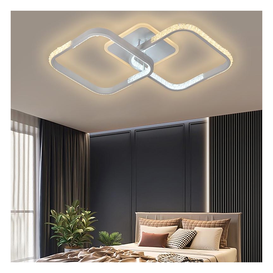 LED Dimbare Opbouwlamp LED/55W/230V 3000-6500K + afstandsbediening