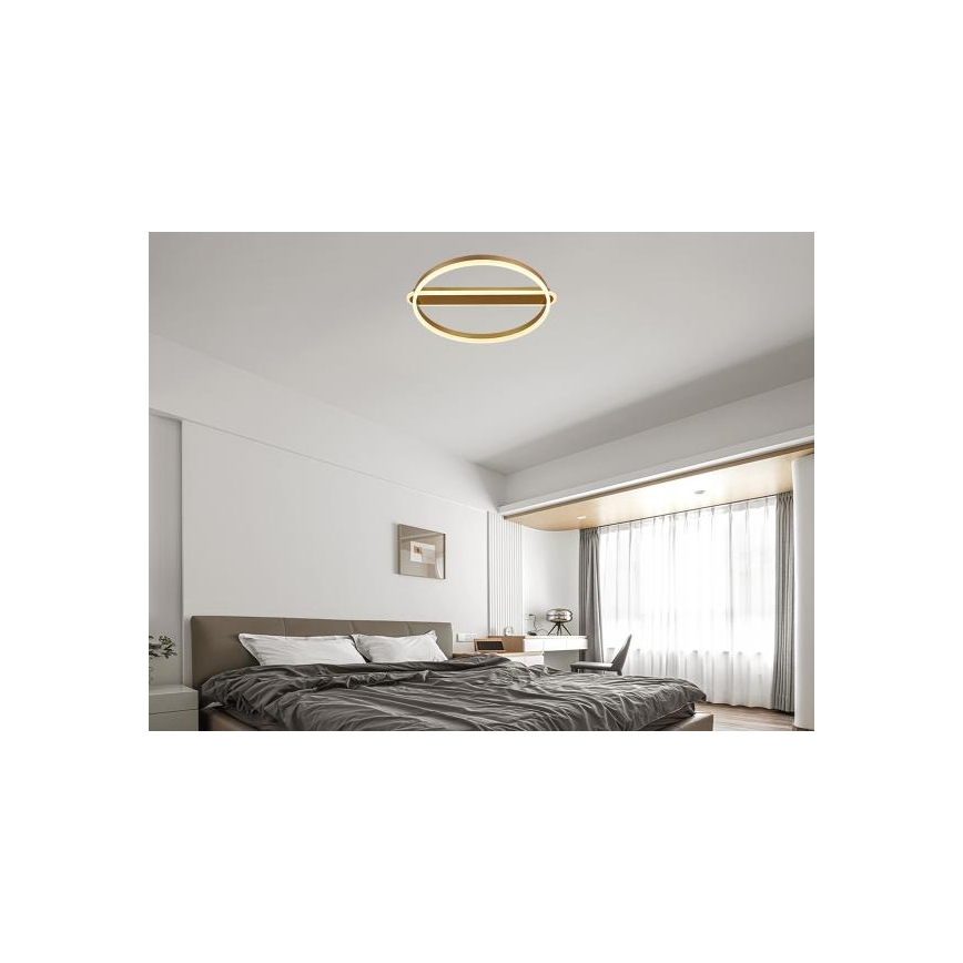 LED-dimbare plafondlamp LED/60W/230V 3000-6500K + afstandsbediening