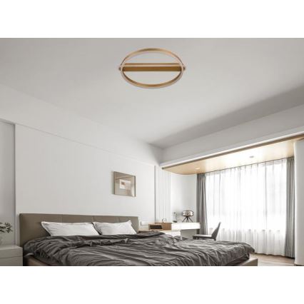 LED-dimbare plafondlamp LED/60W/230V 3000-6500K + afstandsbediening