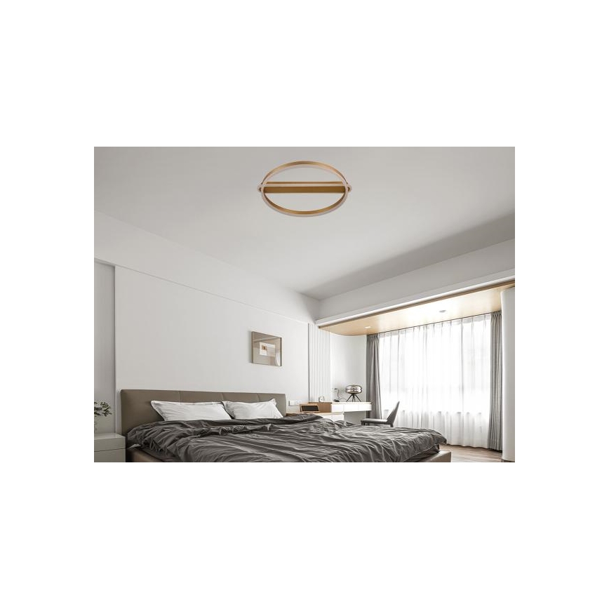 LED-dimbare plafondlamp LED/60W/230V 3000-6500K + afstandsbediening