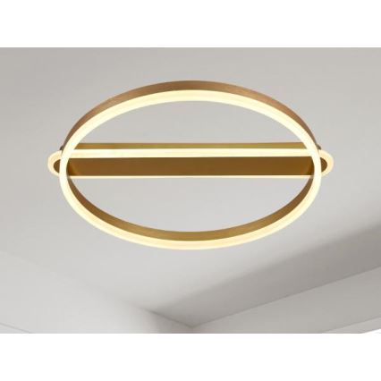 LED-dimbare plafondlamp LED/60W/230V 3000-6500K + afstandsbediening