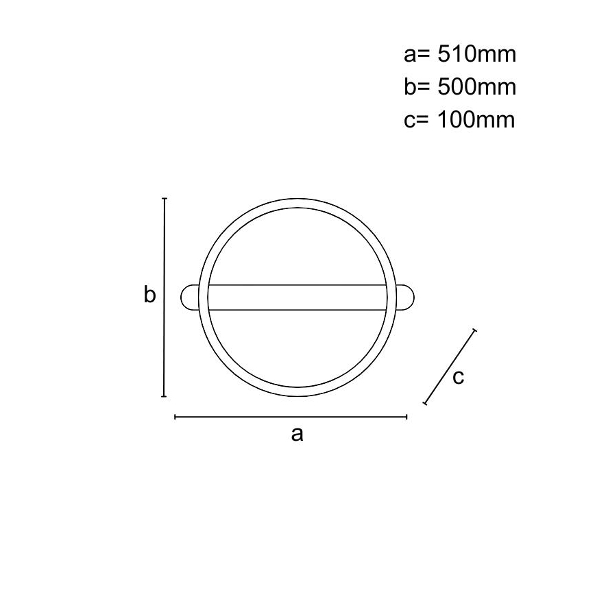 LED-dimbare plafondlamp LED/60W/230V 3000-6500K + afstandsbediening