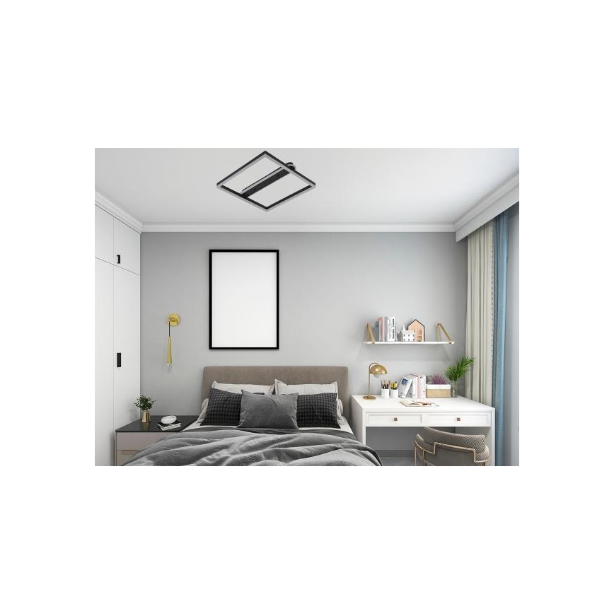 LED dimbare plafondlamp LED/60W/230V 3000-6500K + afstandsbediening