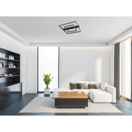 LED Dimbare plafondlamp LED/70W/230V 3000-6500K + afstandsbediening
