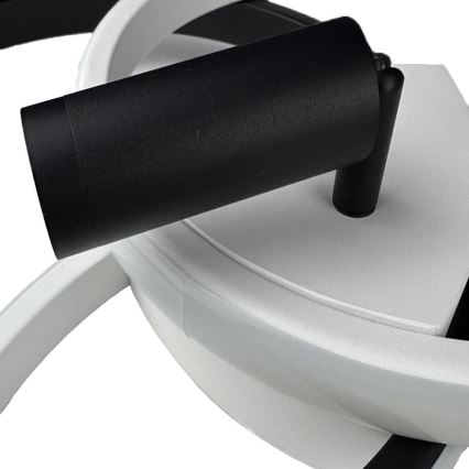 LED Dimbaar Plafondlamp LED/70W/230V 3000-6500K wit/zwart + afstandsbediening