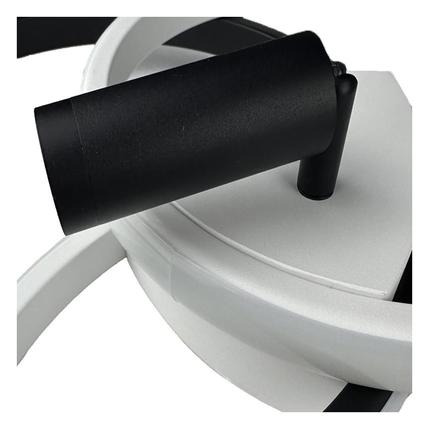 LED Dimbaar Plafondlamp LED/70W/230V 3000-6500K wit/zwart + afstandsbediening