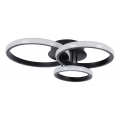 LED-dimbare plafondlamp LED/70W/230V 3000-6500K zwart + afstandsbediening
