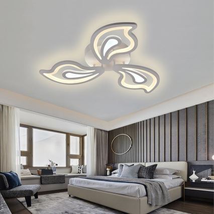 LED Dimbare Opbouwlamp LED/75W/230V 3000-6500K + afstandsbediening