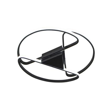 LED Dimbaar Plafondlamp LED/75W/230V 3000-6500K zwart + afstandsbediening