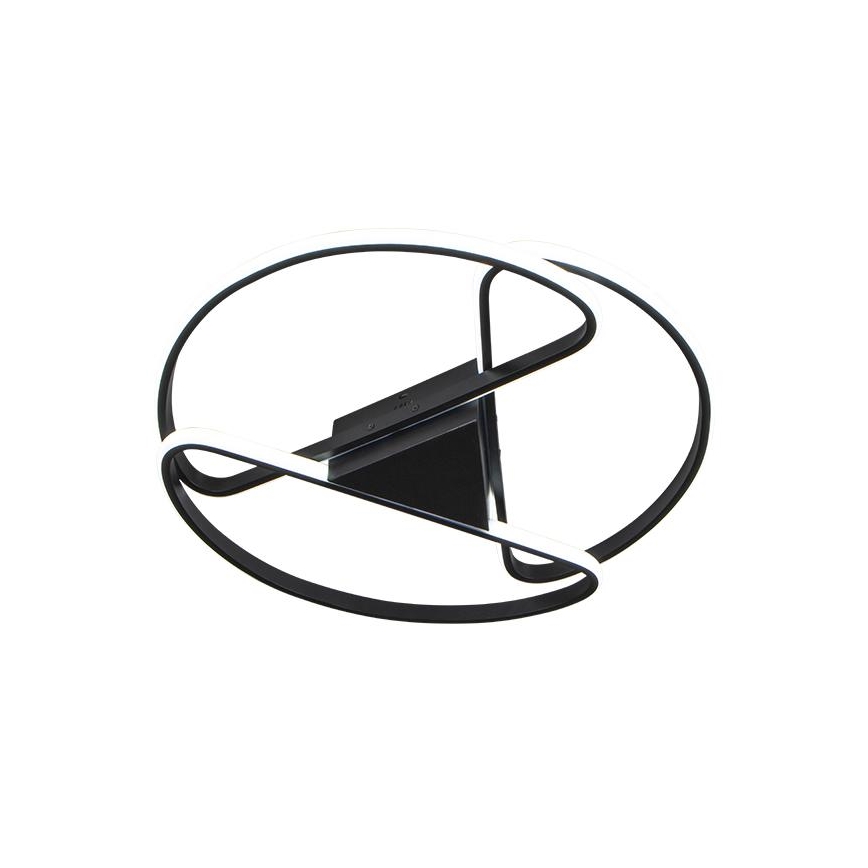 LED Dimbaar Plafondlamp LED/75W/230V 3000-6500K zwart + afstandsbediening