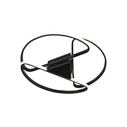 LED Dimbaar Plafondlamp LED/75W/230V 3000-6500K zwart + afstandsbediening