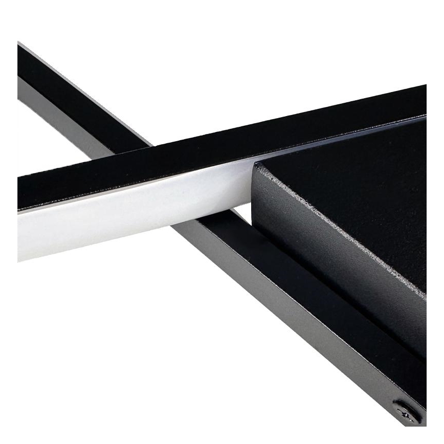 LED Dimbaar Plafondlamp LED/75W/230V 3000-6500K zwart + afstandsbediening