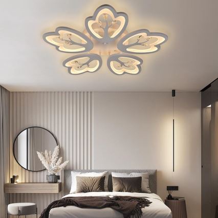 LED Dimbare Opbouwlamp LED/80W/230V 3000-6500K + afstandsbediening