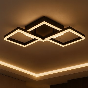 LED-dimbare plafondlamp LED/85W/230V 3000-6500K + afstandsbediening