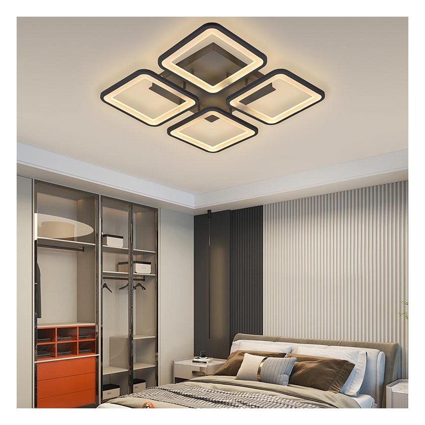 LED Dimbare Opbouwlamp LED/85W/230V 3000-6500K + afstandsbediening