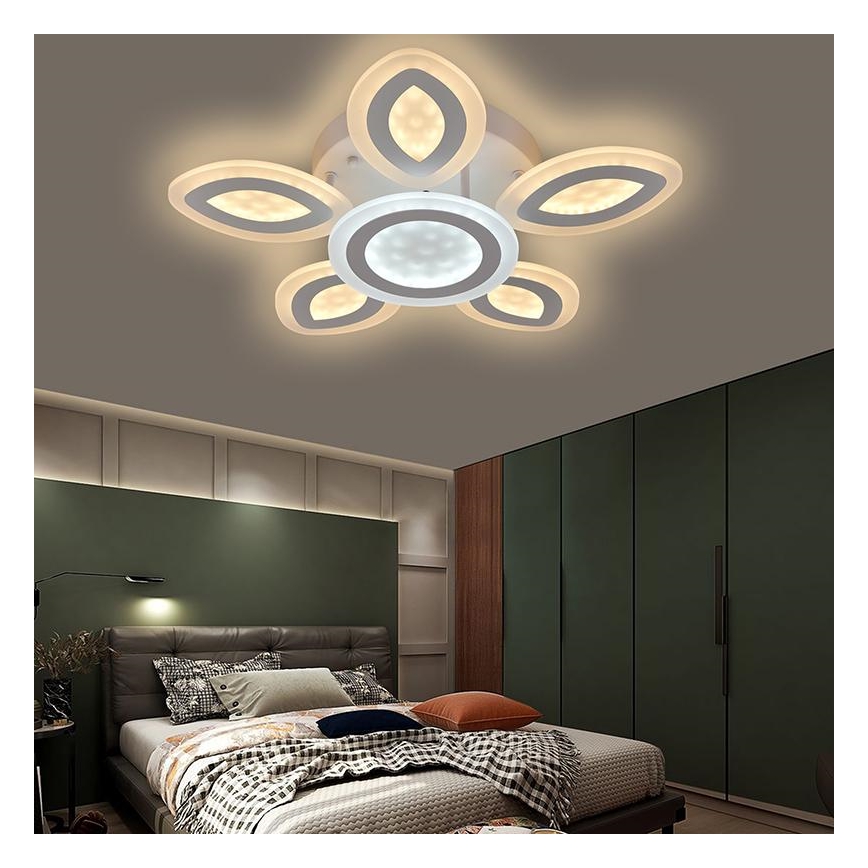 LED Dimbare Opbouwlamp LED/95W/230V 3000-6500K + afstandsbediening