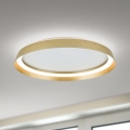 LED Dimbare plafondlamp MANTA LED/38W/230V 2700/3000/4000K Ø 45 cm goudkleurig