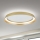 LED Dimbare plafondlamp MANTA LED/38W/230V 2700/3000/4000K Ø 45 cm goudkleurig