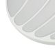 LED Dimbare plafondlamp SHELL WIT LED/40W/230V + afstandsbediening
