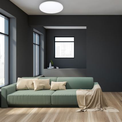 LED Dimbaar Plafondlamp SIENA LED/68W/230V + afstandsbediening