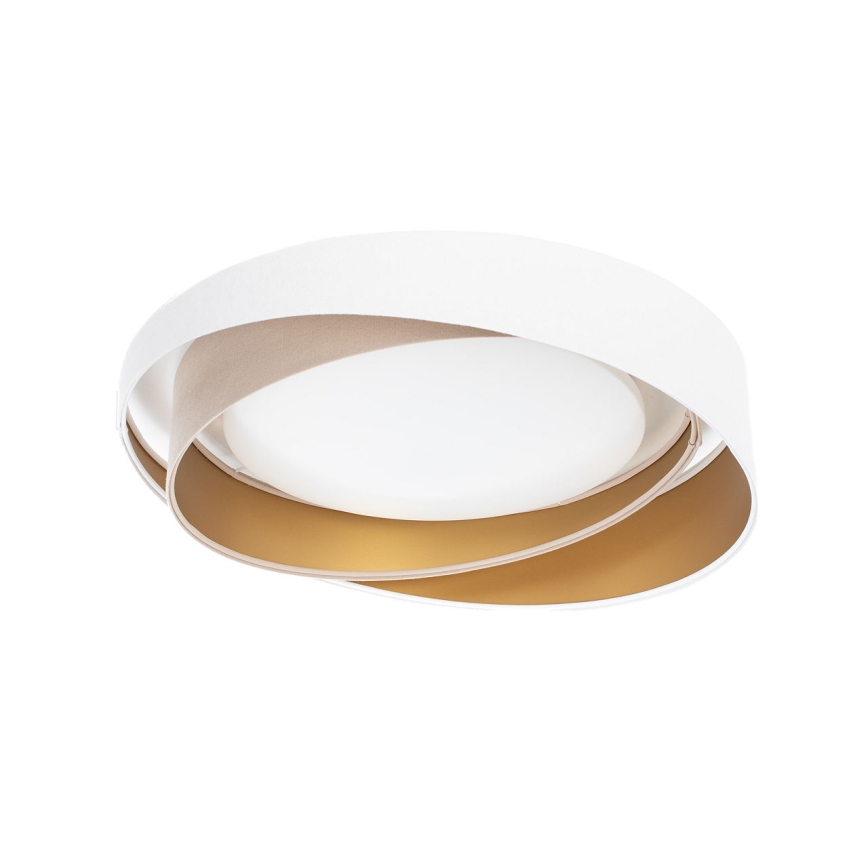 Dimbare LED-plafondlamp SMART GALAXY MODERN LED/24W/230V 3000-6500K Ø 55 cm wit/beige/goud + afstandsbediening