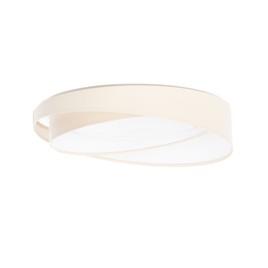 Dimbare LED-plafondlamp SMART GALAXY MODERN LED/24W/230V 3000-6500K Ø 55 cm crème/wit + afstandsbediening