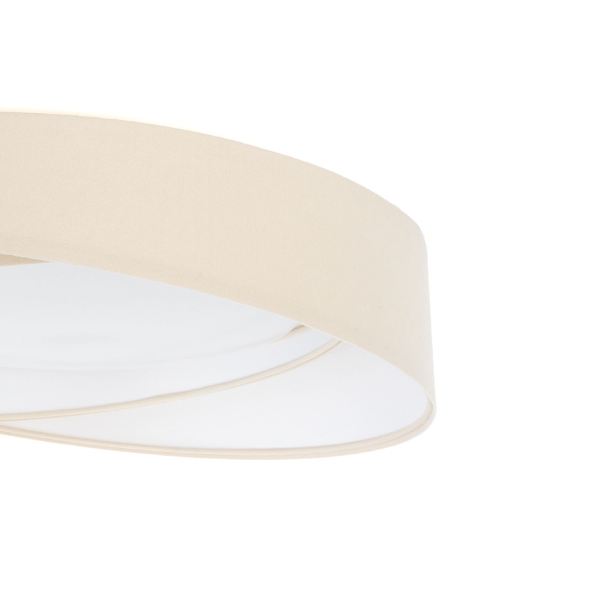 Dimbare LED-plafondlamp SMART GALAXY MODERN LED/24W/230V 3000-6500K Ø 55 cm crème/wit + afstandsbediening