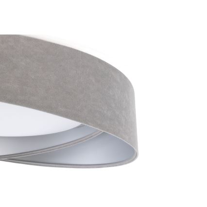 LED-dimbare plafondlamp SMART GALAXY MODERN LED/24W/230V 3000-6500K Ø 55 cm grijs/zilver + afstandsbediening