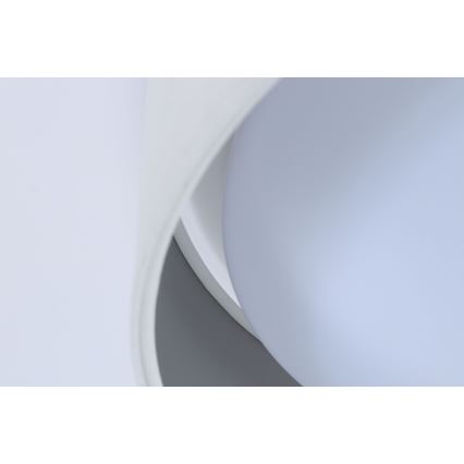 LED Dimbaar Plafondlamp SMART GALAXY LED/24W/230V Ø 44 cm wit/zilver 3000-6500K + afstandsbediening