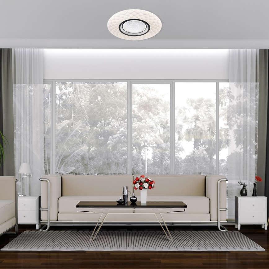 LED Dimbaar Plafondlamp TOKYO LED/48W/230V + afstandsbediening
