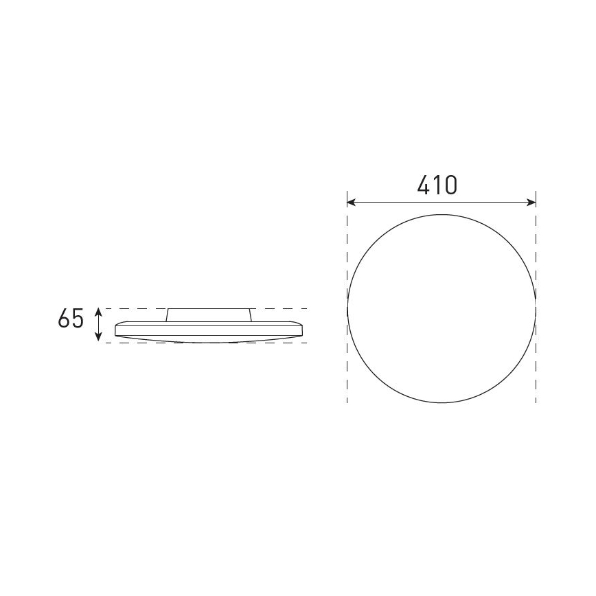 LED Dimbaar Badkamer Plafondlamp VARIO NOVA LED/22/32W/230V 3000/4000/5700K Ø 41 cm IP44 wit