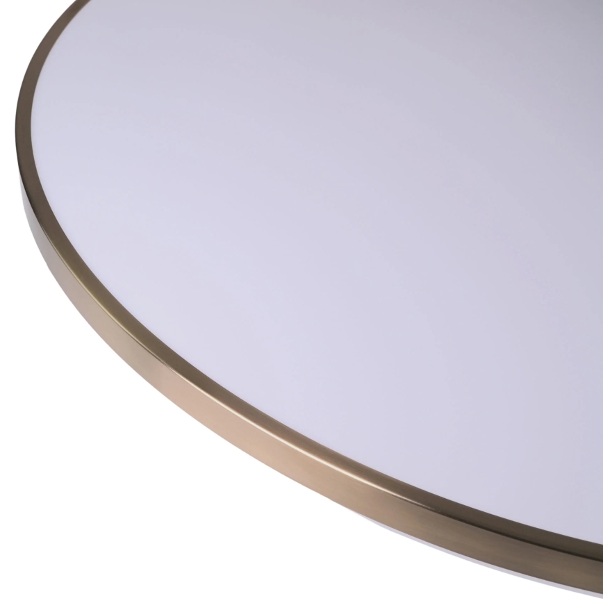 LED-dimbare plafondlamp KERN LED/80W/230V 3000/4000/6000K Ø 80 cm goudkleurig + afstandsbediening