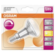 LED Dimbare reflectorlamp E14/5,9W/230V - Osram