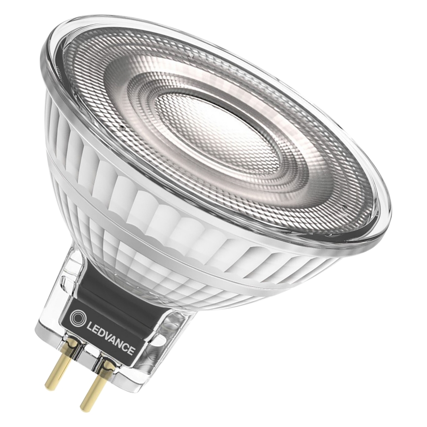 LED dimbare MR16 reflectorlamp GU5,3/5,3W/12V 4000K 36° CRI 97 - Ledvance